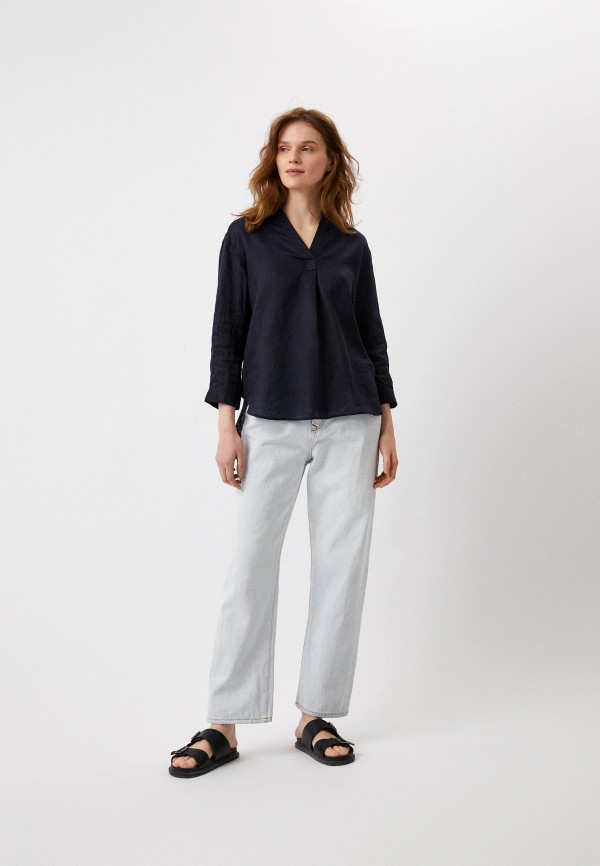 UNIQLO Блуза - изо льна класса премиум - фото 2