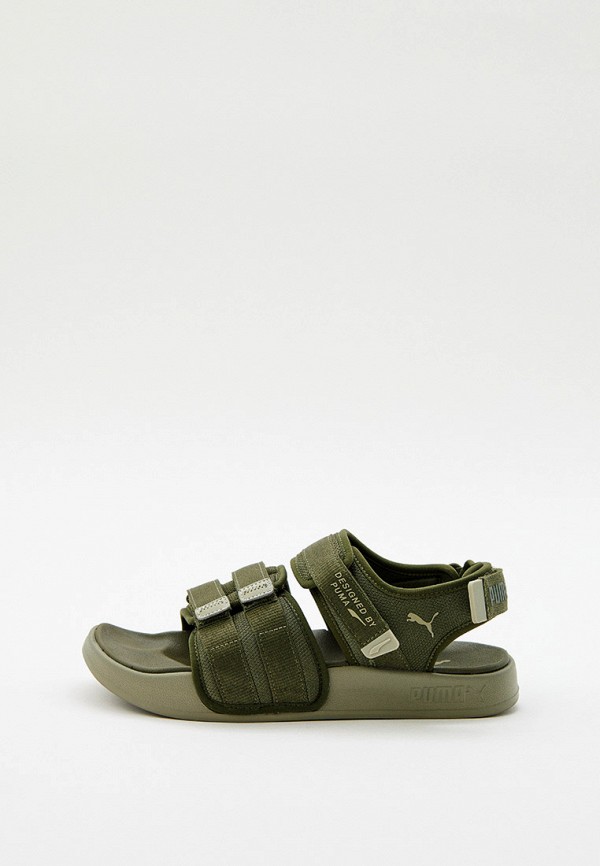 PUMA Сандалии - Leadcat City Sandal Green Moss-Birch Tre - фото 1