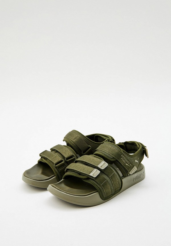 PUMA Сандалии - Leadcat City Sandal Green Moss-Birch Tre - фото 3