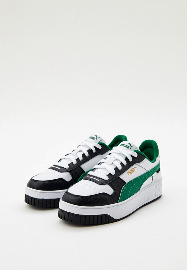 PUMA Кеды - Carina Street PUMA White-Vine-PUMA Black - фото 3