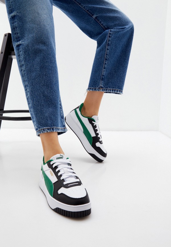 PUMA Кеды - Carina Street PUMA White-Vine-PUMA Black - фото 6