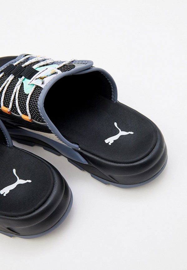 PUMA Сабо - RS-Slide 2 SWxP 2 PUMA Black-Gray Tile-P - фото 4