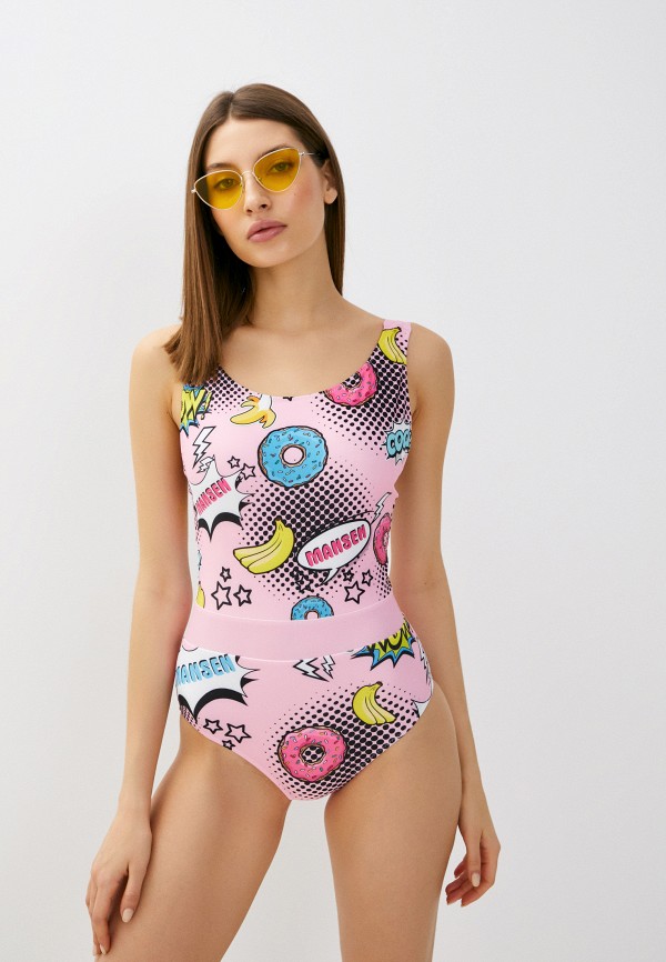 Mansen Купальник - Pop art pink - фото 1