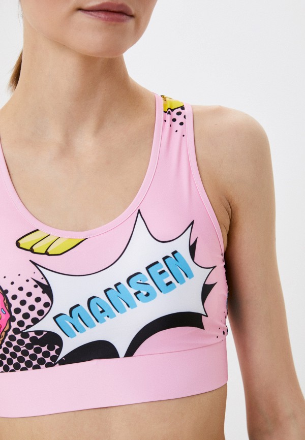 Mansen Топ спортивный - Pop art pink - фото 4
