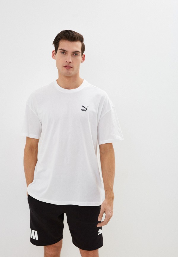 PUMA Футболка - CLASSICS Oversized Tee PUMA White - фото 1
