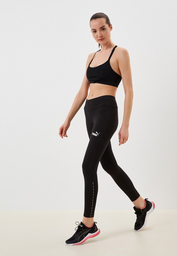 Леггинсы PUMA PUMA POWER 7/8 Tape Leggings PUMA Black, цвет: черный,  RTLACK920701 — купить в интернет-магазине Lamoda