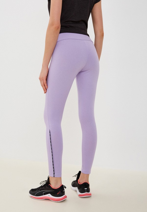 PUMA Леггинсы - PUMA POWER 7/8 Tape Leggings Vivid Viole - фото 3