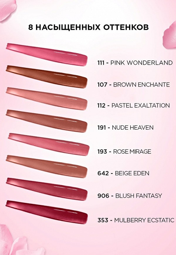 L'Oreal Paris Бальзам оттеночный для губ - увлажняющий, с сияющим финишем - фото 4