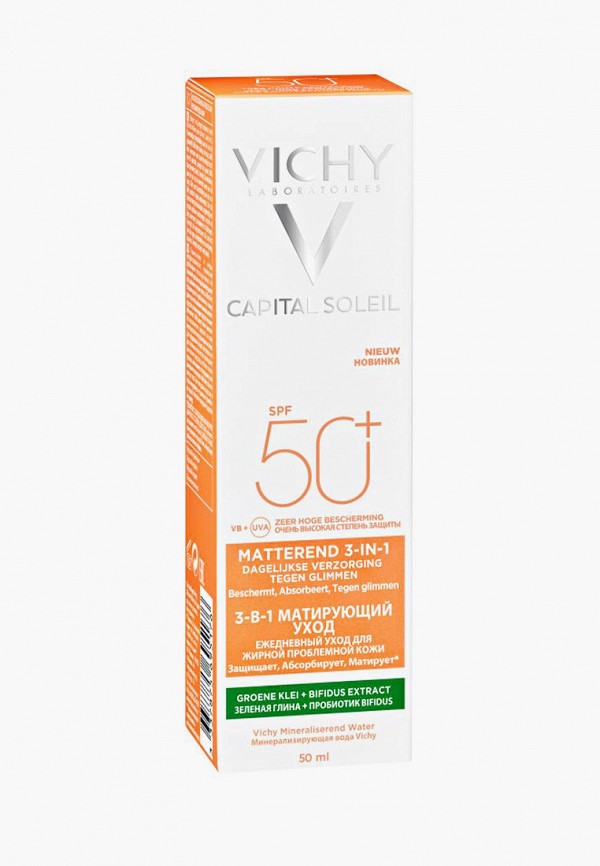 Крем для лица солнцезащитный Vichy матирующий, для проблемной кожи ...