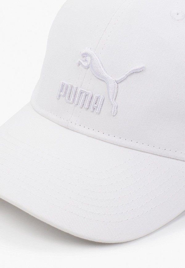PUMA Бейсболка - Archive Logo BB Cap Puma White-puma whit - фото 3