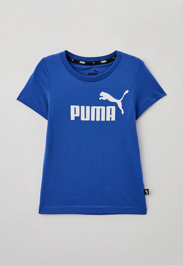 PUMA Футболка - ESS Logo Tee B Royal Sapphire - фото 1