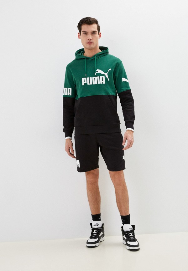 PUMA Худи - PUMA POWER Colorblock Hoodie TR Vine - фото 2