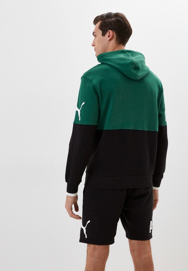 PUMA Худи - PUMA POWER Colorblock Hoodie TR Vine - фото 3