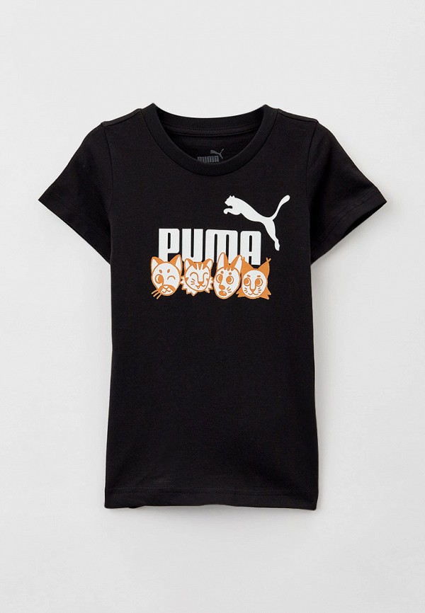 PUMA Футболка - ESS+ PUMA MATES Tee PUMA Black - фото 1