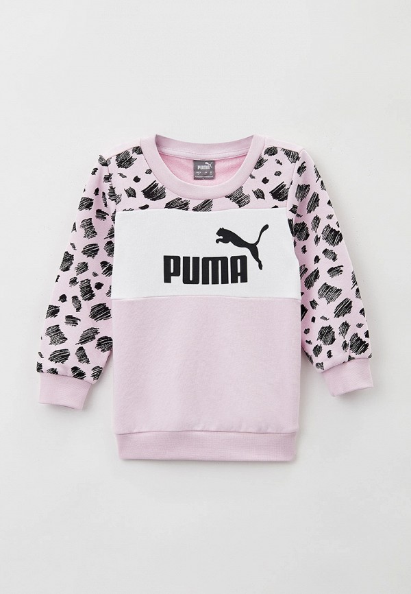 PUMA Свитшот - ESS+ PUMA MATES Crew Pearl Pink - фото 1