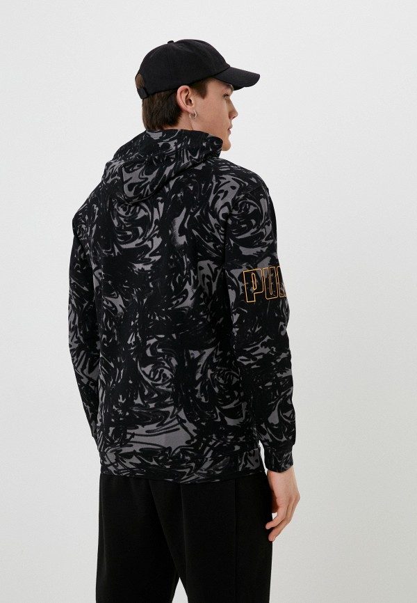 PUMA Худи - PUMA POWER Summer AOP Hoodie TR PUMA Bla - фото 3