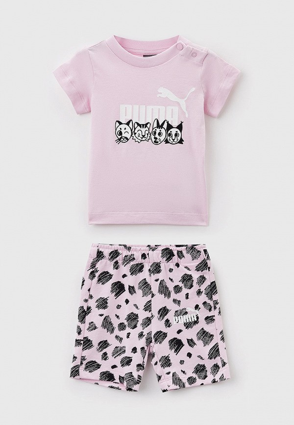 PUMA Костюм спортивный - ESS+ PUMA MATES Infants Set Pearl Pink - фото 1