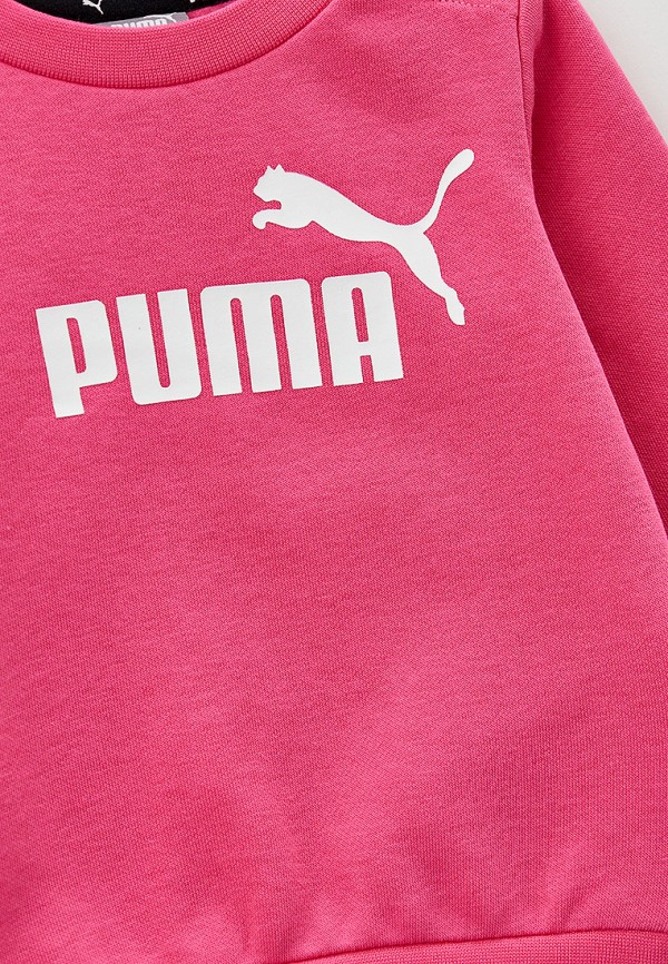 PUMA Костюм спортивный - Minicats ESS Crew Jogger FL Glowing Pink - фото 3