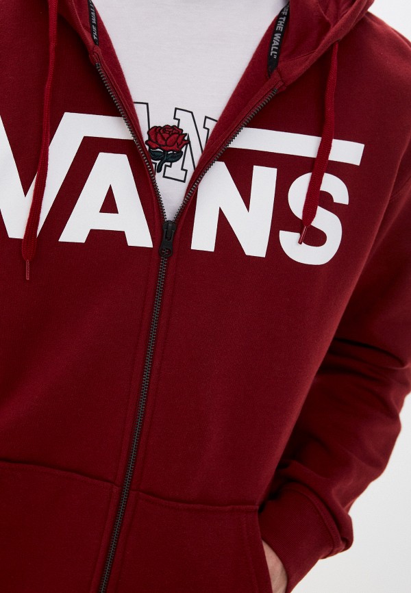 Толстовка Vans MN VANS CLASSIC ZIP, цвет: бордовый, RTLACL063401 ...