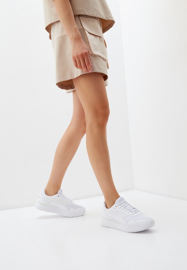 PUMA Кроссовки - R78 Voyage Puma White-Puma White-Gray Vi - фото 6