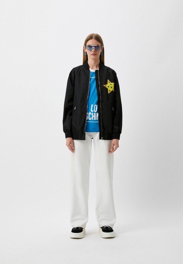 Куртка Moschino, цвет: черный, RTLACL146803 — купить в интернет ...