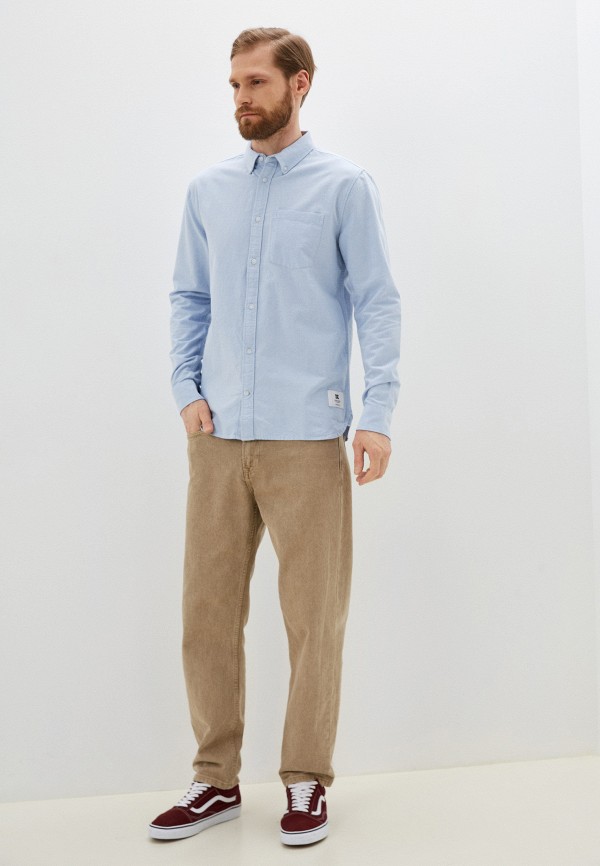 DC Shoes Рубашка - OXFORD SMOKE M WVTP BJN0 - фото 2