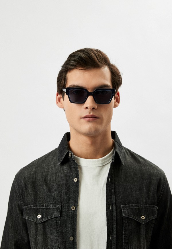 Очки солнцезащитные Karl Lagerfeld KL6089S 405, цвет: синий ...