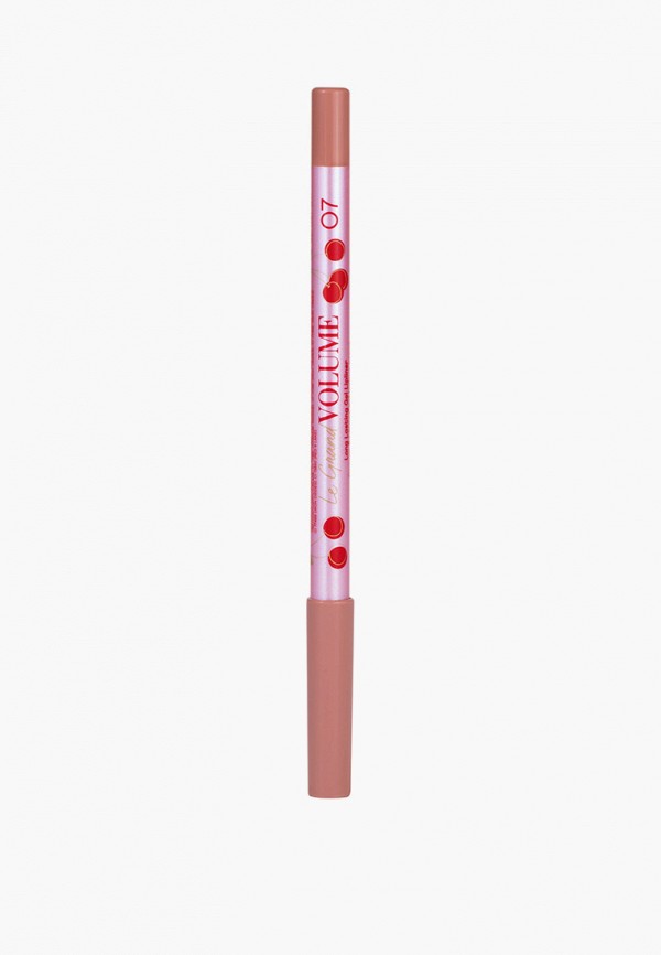 Vivienne Sabo Карандаш для губ классический - LE GRAND VOLUME Long Lasting Gel Lipliner, стойкий гелевый, тон 07 коричнево-розовый, 1.35 г - фото 2