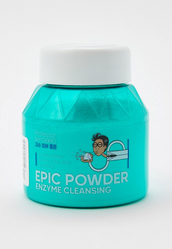 Professor SkinGood Мусс для умывания - Энзимная пудра для умывания "EPIC POWDER ENZYME CLEANSING" с каолином и папаином, глубокое очищение кожи без сухости и стянутости, 66г - фото 1
