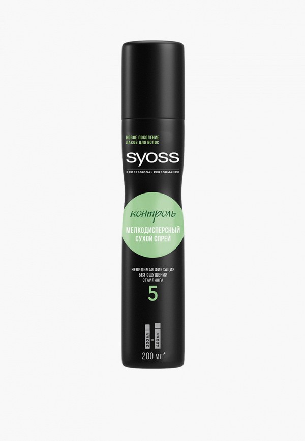 Сьёсс Лак для волос - Мелкодисперсный сухой спрей Контроль, 200мл - фото 1