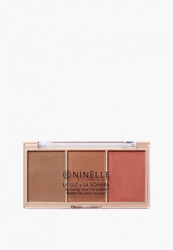 Ninelle Палетка для контуринга - с теплой нюдовой гаммой - фото 1