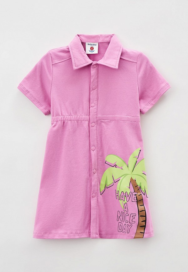 Button Blue Платье - фото 1