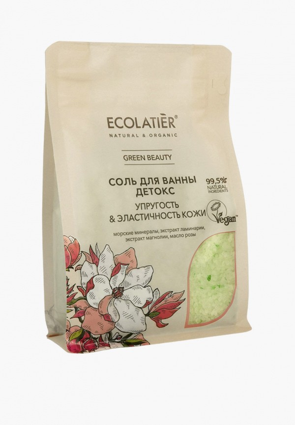 Соль для ванны Ecolatier для упругости и эластичности кожи, цвет ...