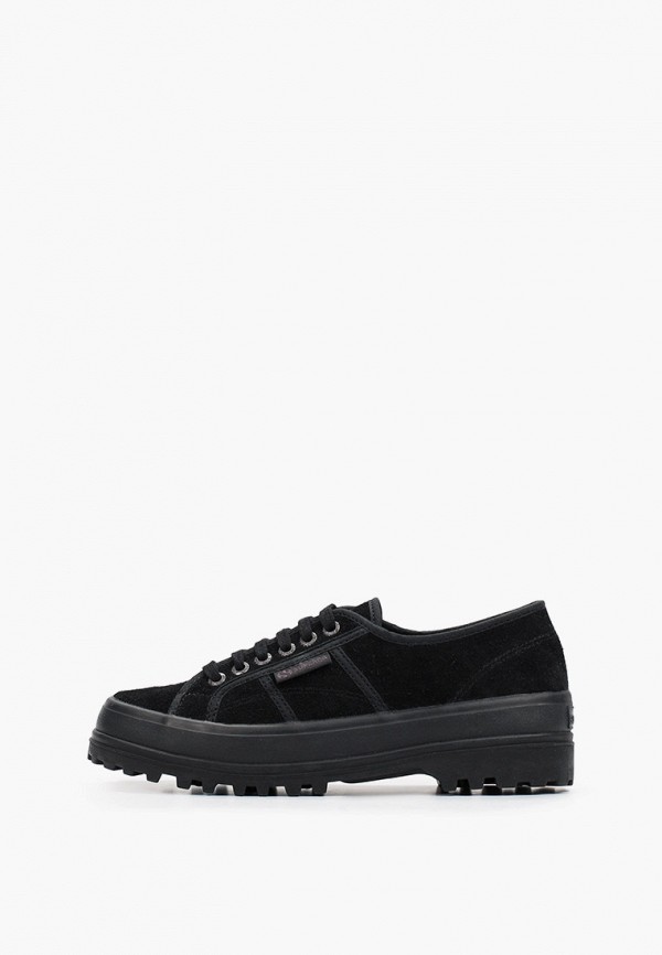 Ботинки Superga, цвет: черный, RTLACL739402 — купить в интернет-магазине  Lamoda