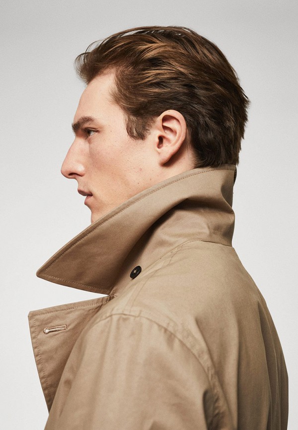 Mango Man Плащ - AMBER - фото 4