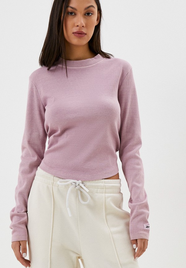 Reebok Лонгслив - CL RBK ND RIB LS TOP - фото 1