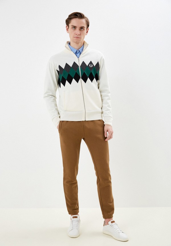 Кардиган Fred Perry, цвет: белый, RTLACL783101 — купить в интернет ...