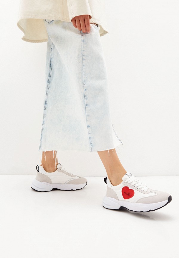 Кроссовки Love Moschino, цвет: белый, RTLACL797401 — купить в интернет ...