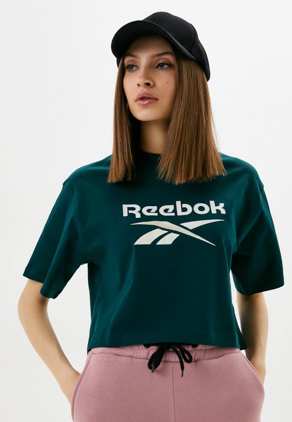 Reebok Футболка - CL AE BIG LOGO CROP TEE - фото 1
