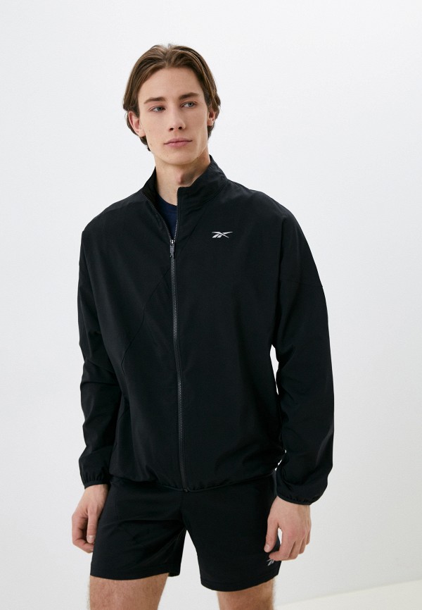 Ветровка Reebok RUNNING WOVEN WIND JKT, цвет: черный, RTLACL899901 ...