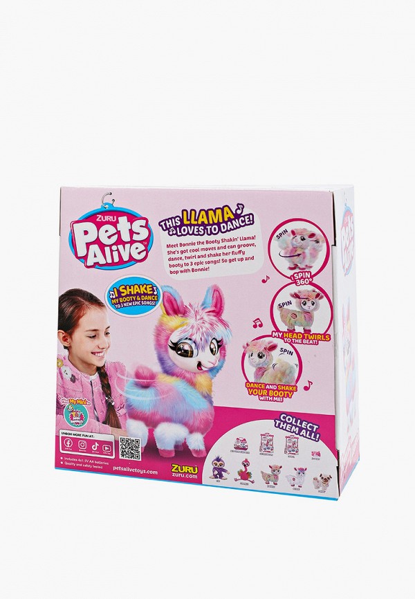 Игрушка интерактивная Zuru Игрушка Zuru PETS ALIVE танцующая "Лама ...