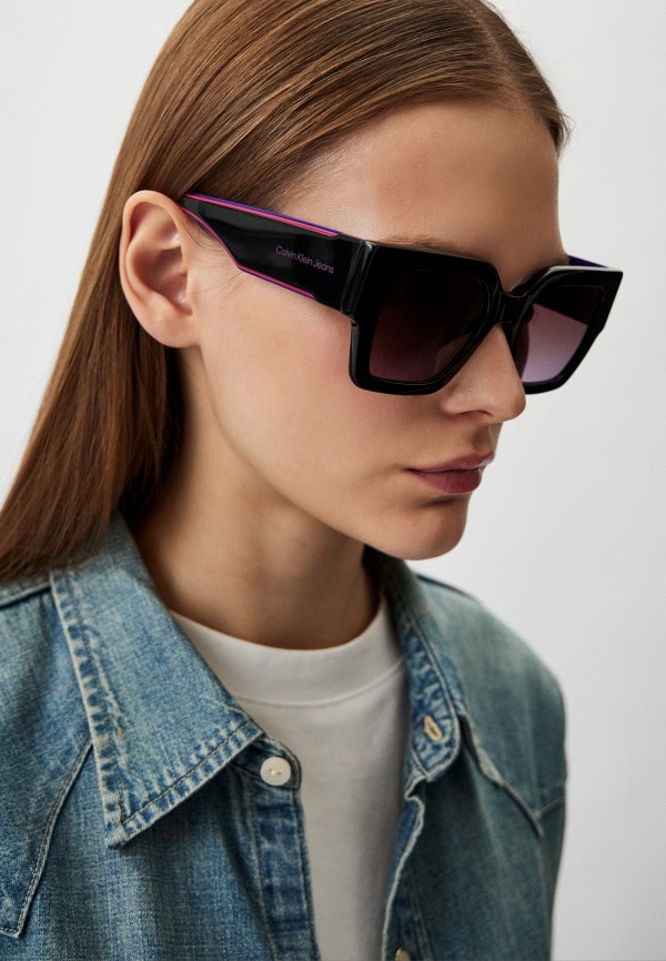 Calvin Klein Jeans Очки солнцезащитные - CKJ22638S 001 - фото 5