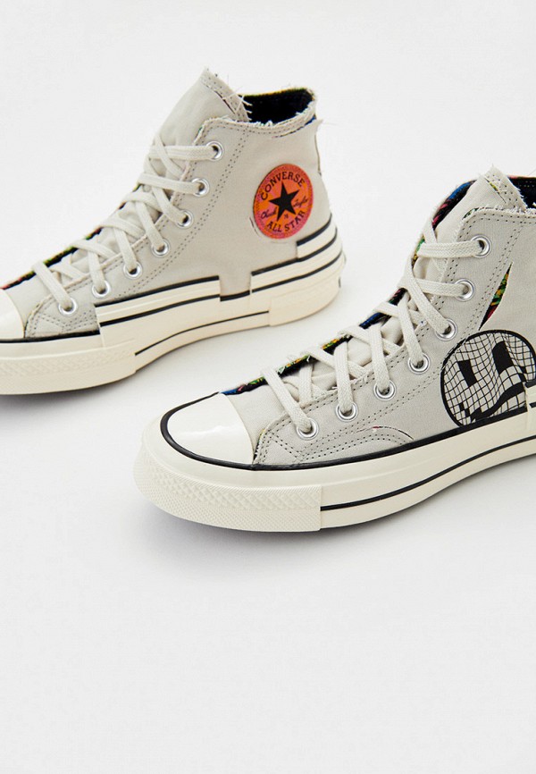 Кеды Converse, цвет: серый, RTLACM356402 — купить в интернет-магазине ...