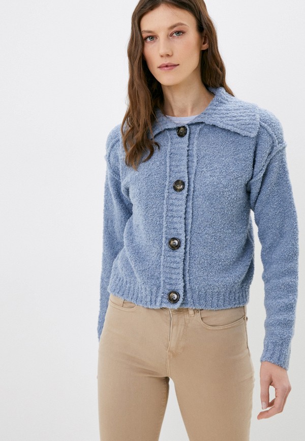 Кардиган United Colors of Benetton, цвет: голубой, RTLACM402801 ...
