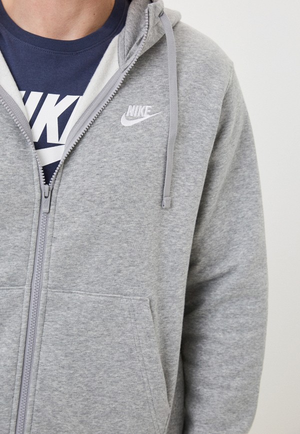 Nike Толстовка - M NSW CLUB HOODIE FZ BB - фото 5