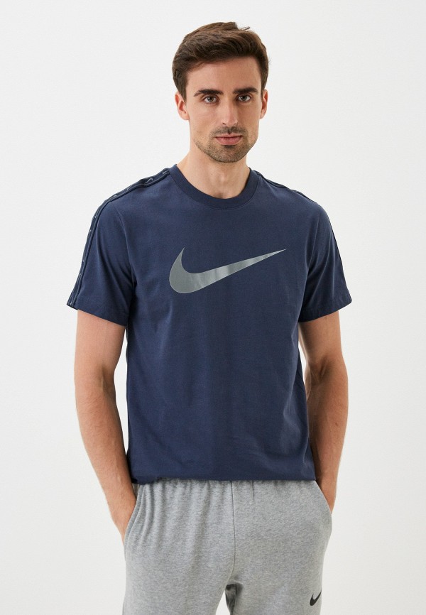 Nike Футболка - M NSW REPEAT SW SS TEE - фото 1