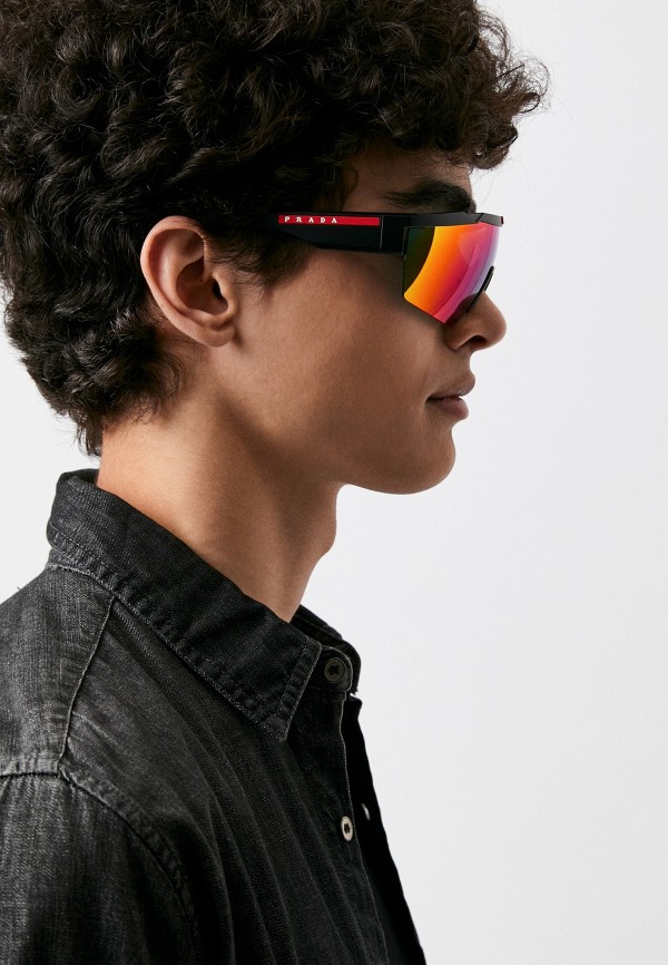 Prada Linea Rossa Очки солнцезащитные - PS 03XS DG008F - фото 6