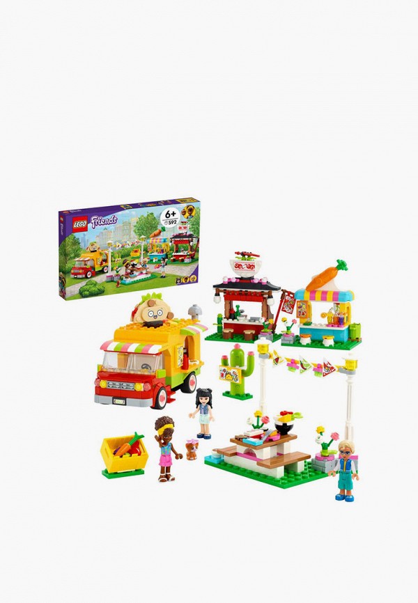 LEGO Конструктор Friends - Friends Рынок уличной еды/Street Food Market 41701 - фото 3