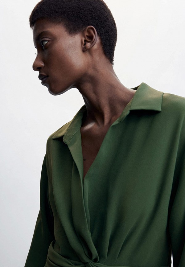 Mango Платье - CARBON - фото 4