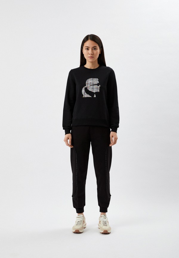 Свитшот Karl Lagerfeld, цвет: черный, RTLACM786501 — купить в интернет ...